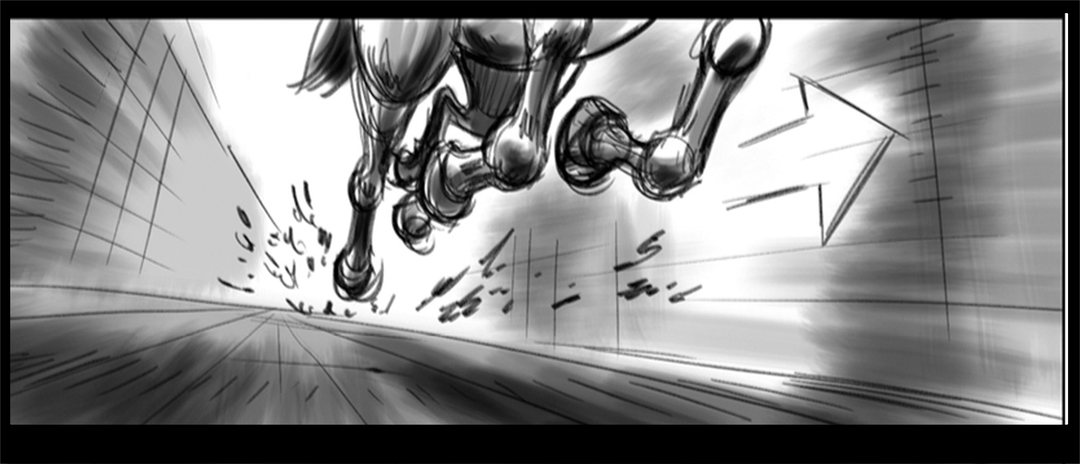 Storyboard — Golden Tempo rounds the gate